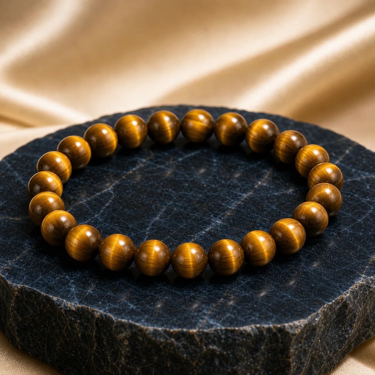 New Arrival: Premium Tiger Eye Beaded Bracelets